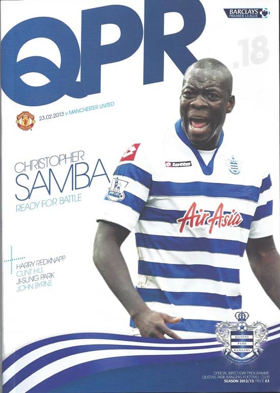 Queens Park Rangers FC v Manchester United FC